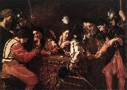 MANFREDI, Bartolomeo The Guard Room sg oil